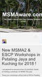 Mobile Screenshot of msmaware.com