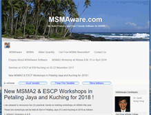 Tablet Screenshot of msmaware.com
